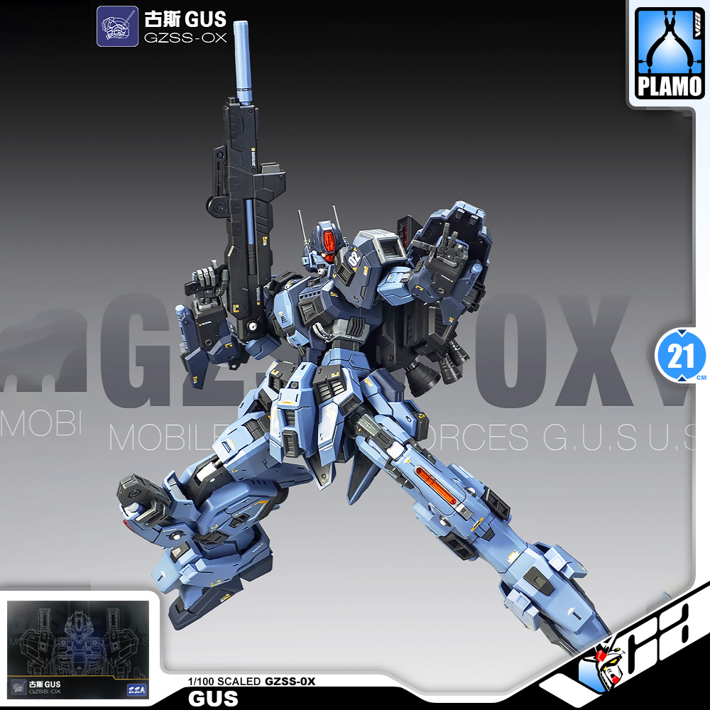 ZZA Studio GZSS-0X Gus 古斯 1/100 Master Grade MG GM Action Figure Toy Kit VCA Gundam Thailand
