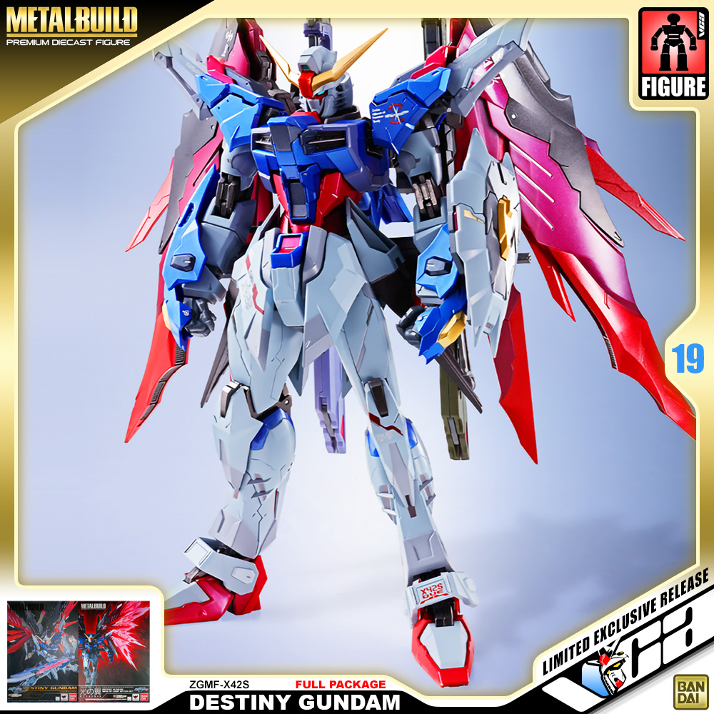 コミック・アニメ BANDAI L BUILD DESTINY GUNDAM 2024 METAL BUILD Destiny Gundam (Full Package) [METAL BUILD