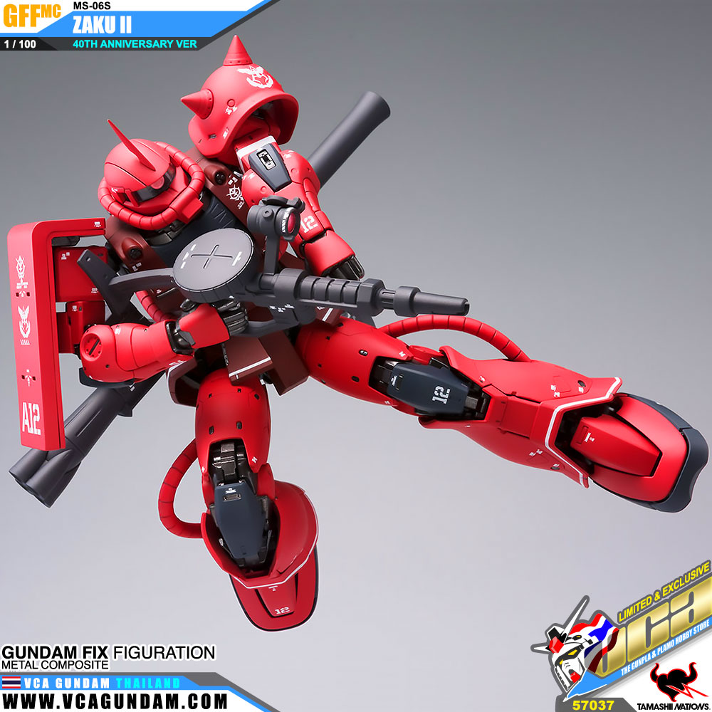 Gundam Fix Figuration Metal Composite GFFMC MS-06S ZAKU II 40TH ANNIVERSARY VER ซาคุ 2