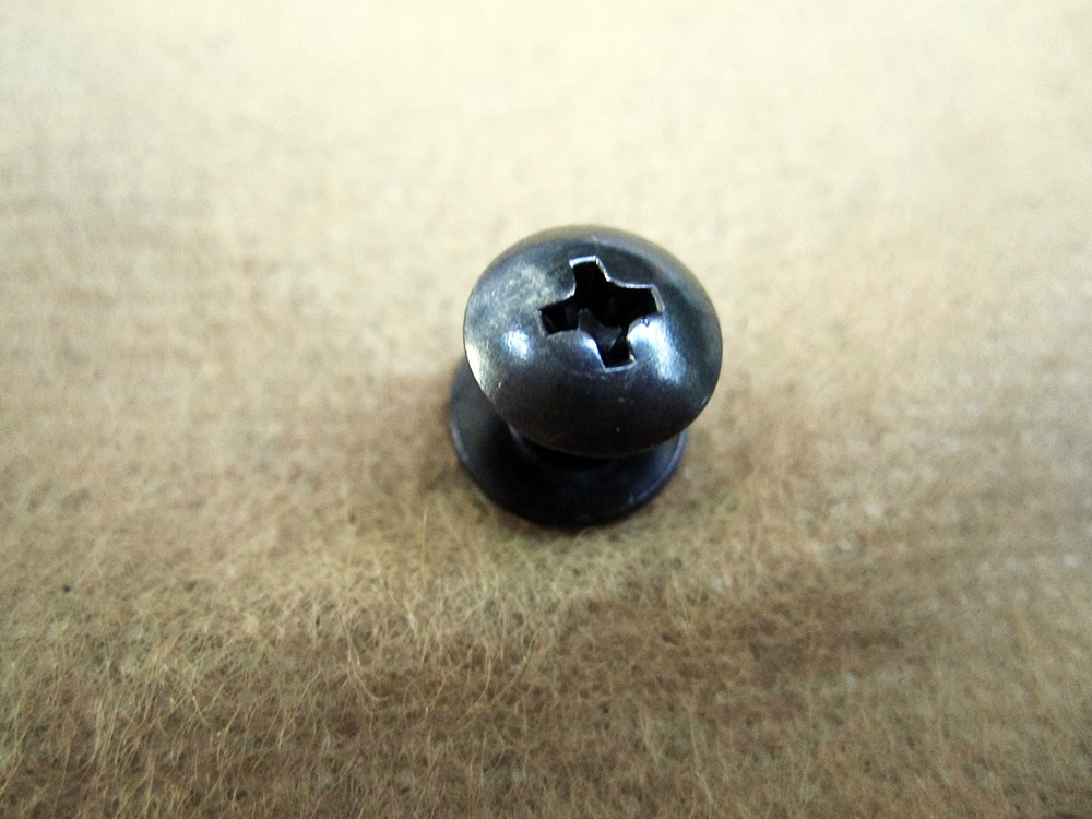 Slotted Post - Steel - Black Oxide Coated - (1/4 in) - 10 ชุด