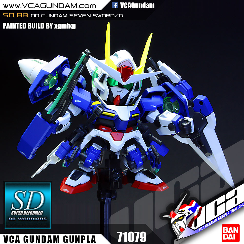 SD BB368 00 GUNDAM SEVEN SWORD/G ดับเบิ้ลโอ กันดั้ม เซเว่น สว๊อด