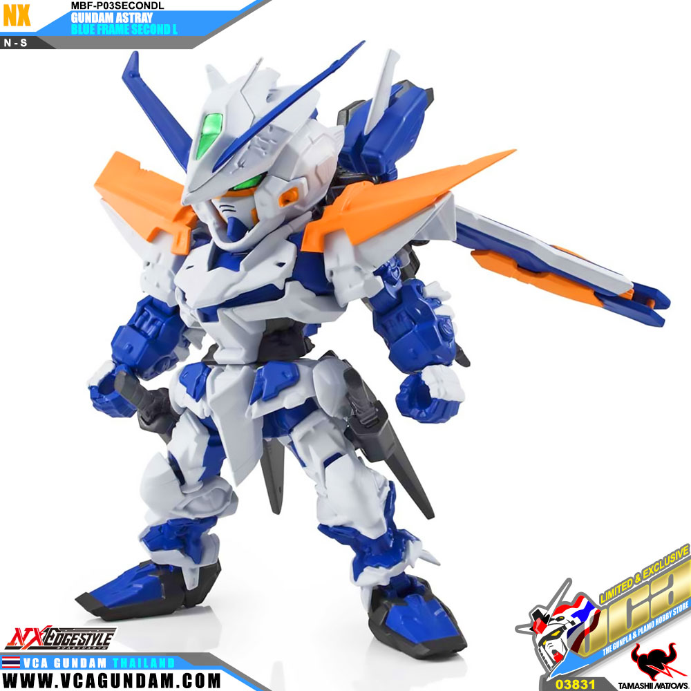 NX Edge Style MBF-P03SECONDL GUNDAM ASTRAY BLUE FRAME SECOND L กันดั้ม แอสเทรย์ บลู เฟรม