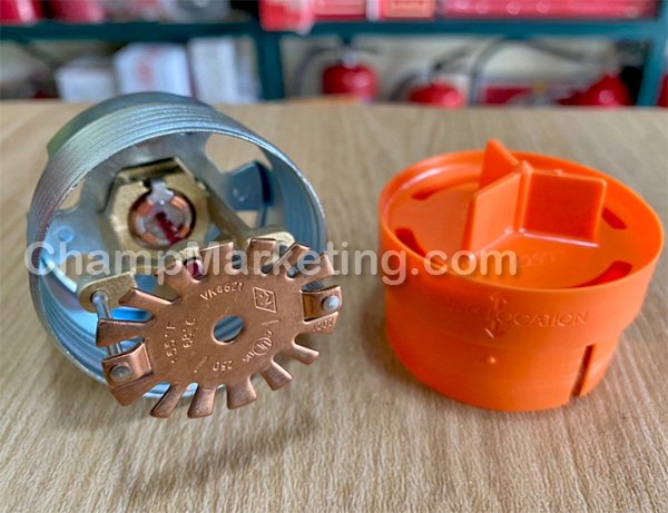 VIKING VK4621 สปริงเกอร์คอนซีล ควิก & สแตนดาร์ด หัวฉีดน้ำอัตโนมัติระบบดับเพลิง K5.6 มาตรฐาน UL