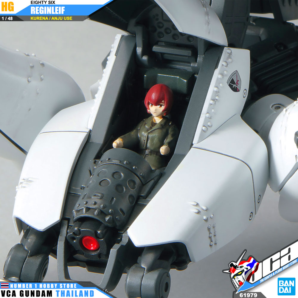 BANDAI 86 EIGHTY SIX HIGH GRADE HG 1/48 REGINLEIF KURENA ANJU USE โมเดล เอทตี้ซิกซ์ VCA GUNDAM