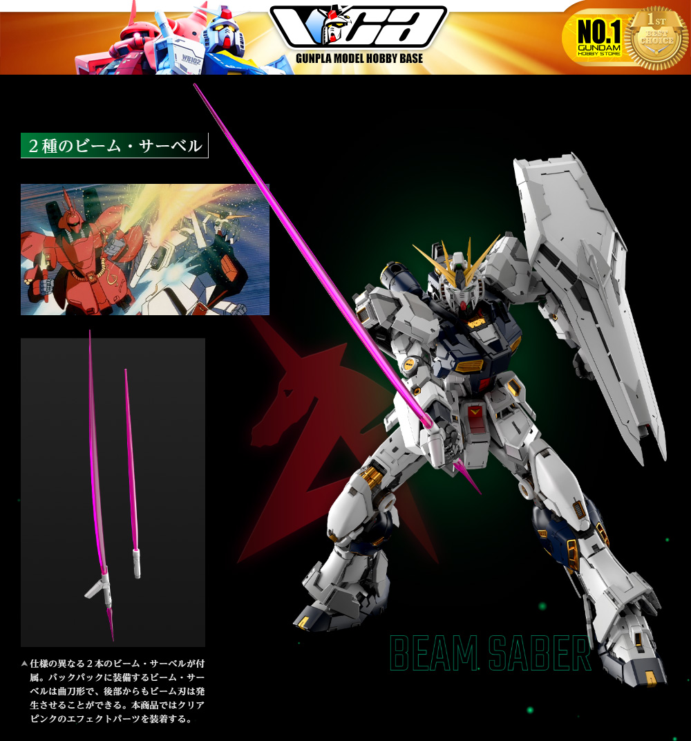 Bandai Gunpla Perfect Grade Unleashed PGU 1/60 PG RX-93 Nu Gundam Action Figure Model Toy Kit VCA Thailand