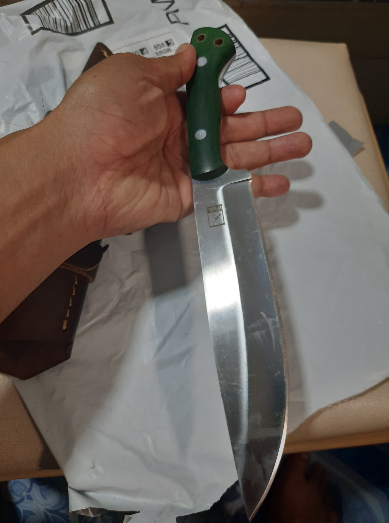 มีดเหล็ก D2 USA