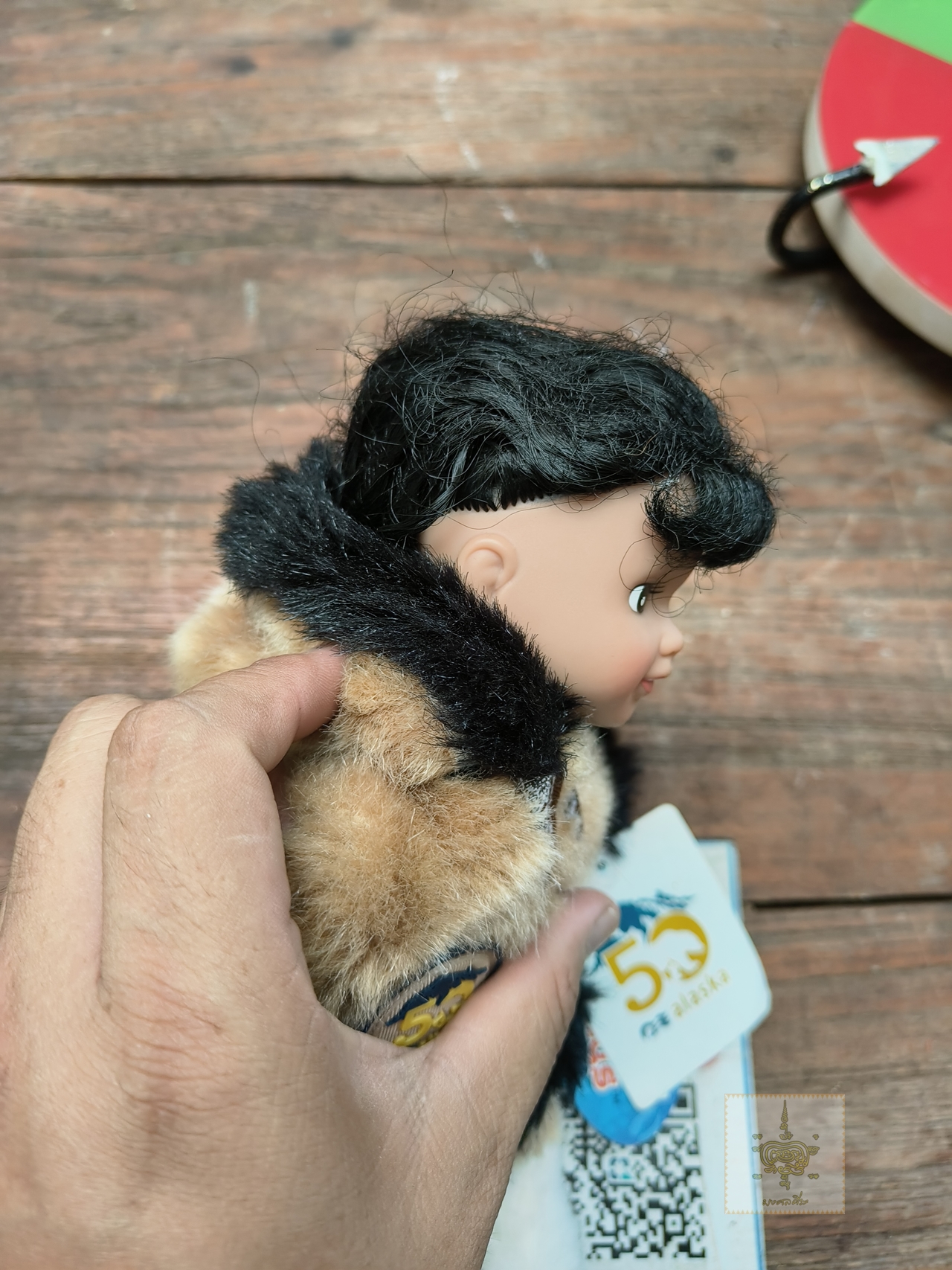 ตุ๊กตา ชาวเอสกิโม งานAlaska 50 Years 9"