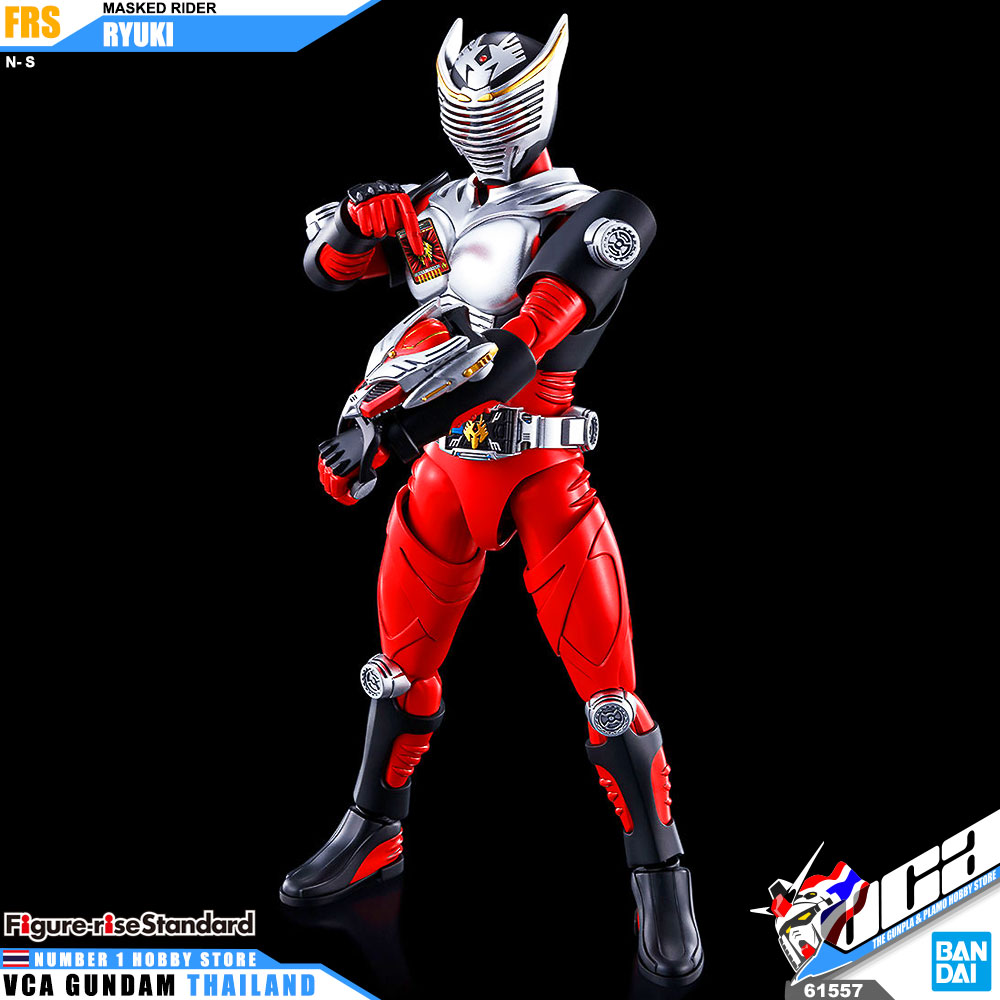 BANDAI FIGURE-RISE STANDARD MASKED RIDER RYUKI FIGURE RISE มาสค์ไรเดอร์บิลด์ พลาสติก โมเดล VCA GUNDAM