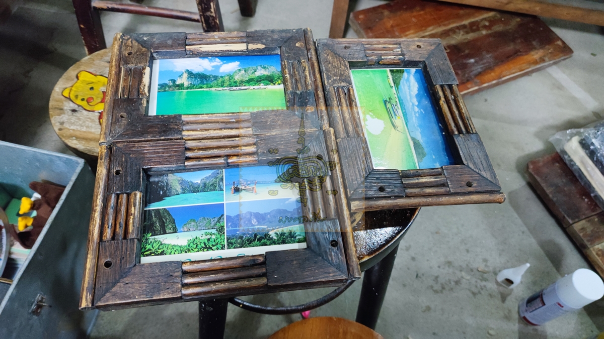 กรอบรูป 4X6 ไม้เก่า
