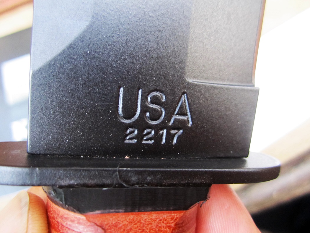 มีดเดินป่า Ka-Bar 2217 Leather Handled Big Brother Knife