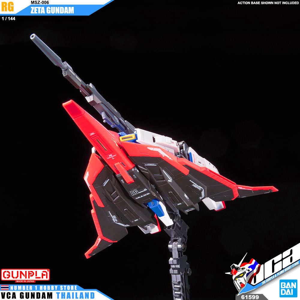 BANDAI GUNPLA REAL GRADE RG 1/144 ZETA GUNDAM โมเดล เซต้า กันดั้ม กันพลา VCA GUNDAM