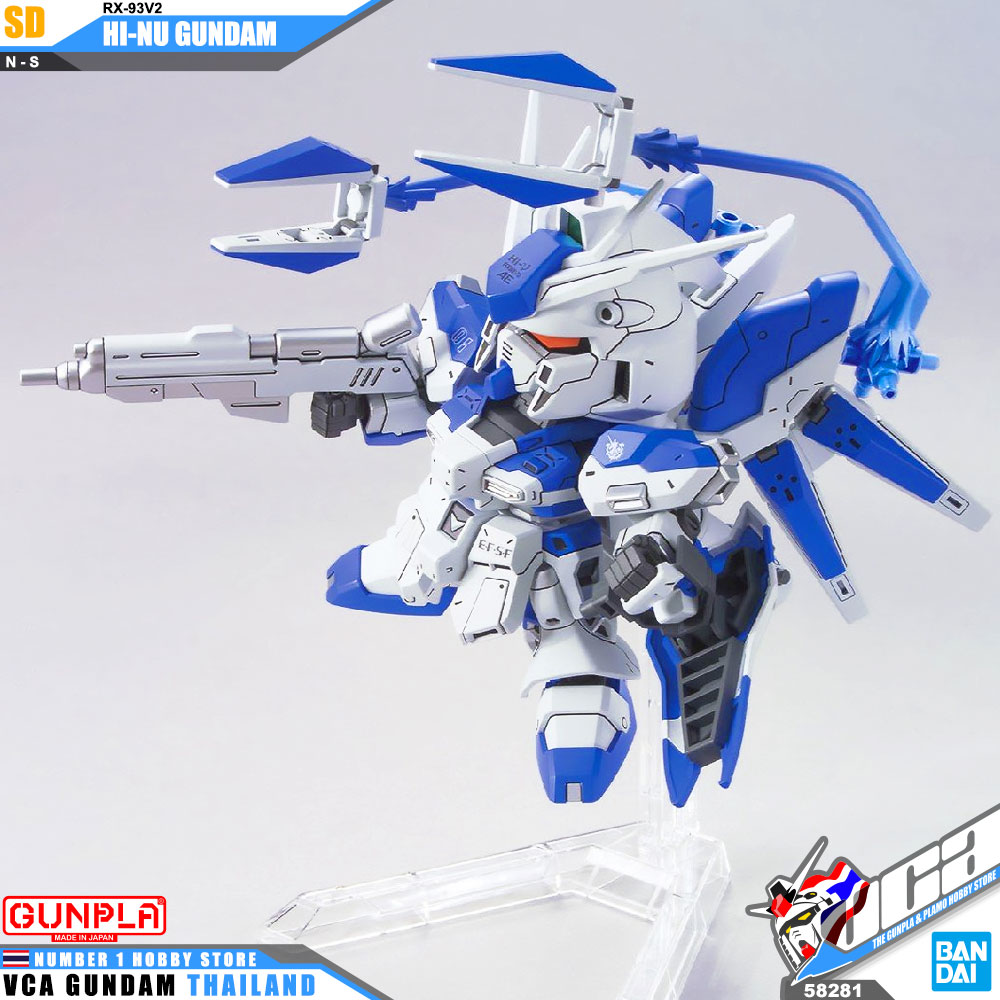 BANDAI SD BB384 RX-93V2 HI-NU GUNDAM ไฮ นู กันดั้ม