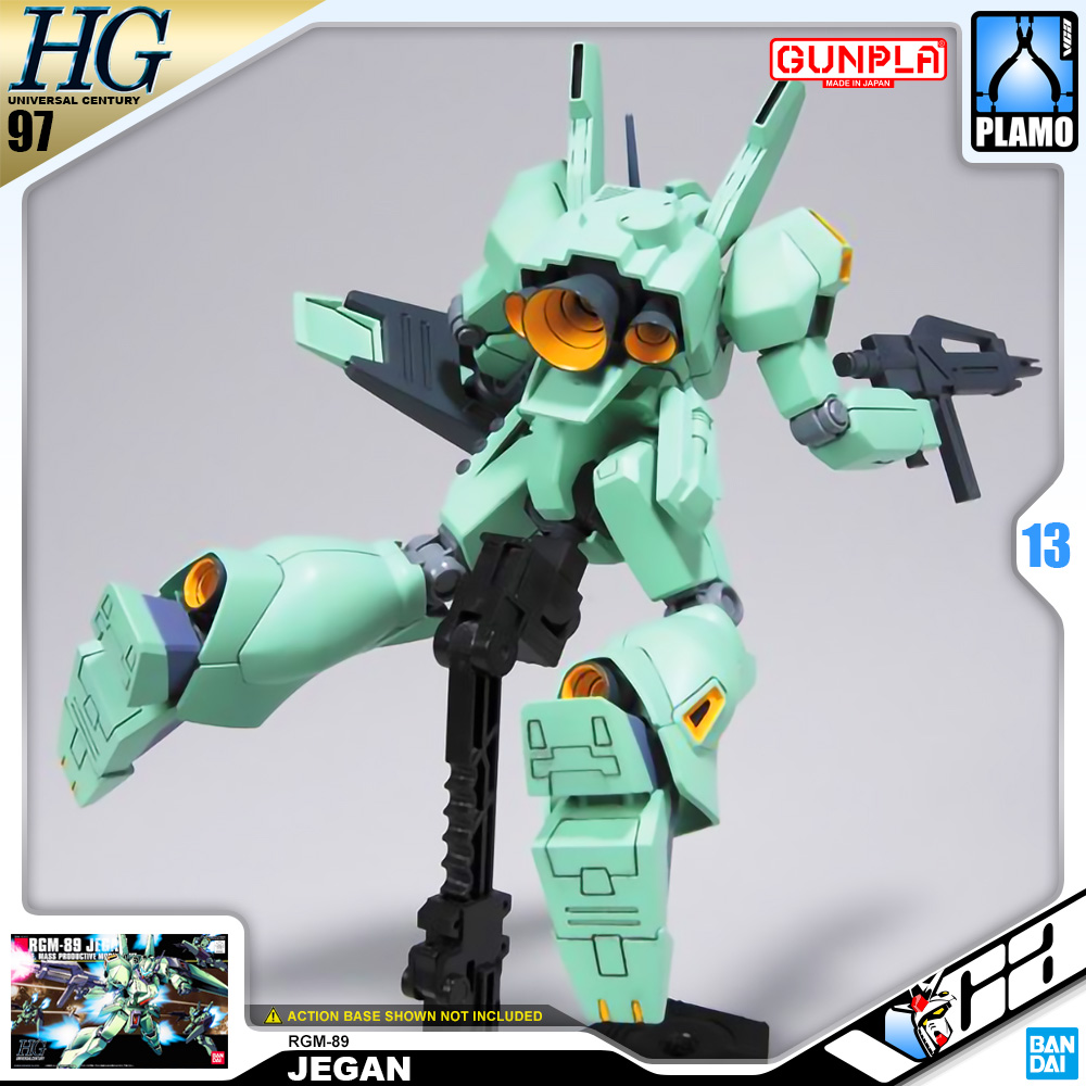 ⭐️ BANDAI GUNPLA HIGH GRADE UNIVERSAL CENTURY HGUC HG 1/144 RGM-89 JEGAN ประกอบ หุ่นยนต์ โมเดล กันดั้ม กันพลา ของเล่น VCA GUNDAM