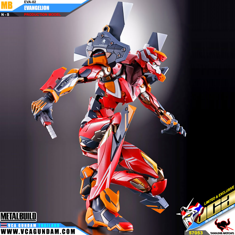 Metal Build EVA-02 EVANGELION PRODUCTION MODEL อีวานเกเลียน