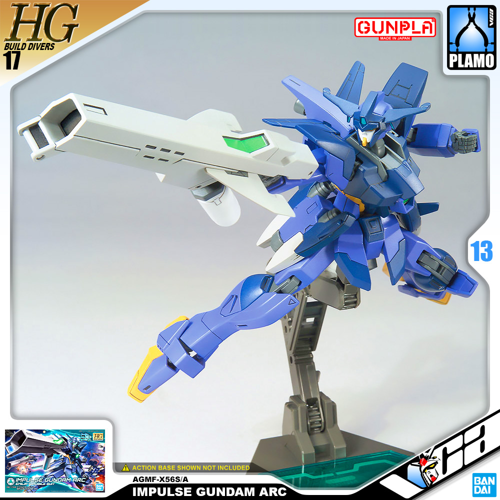 Bandai High Grade Build Divers Gunpla HG AGMF-X56S/A IMPULSE GUNDAM ARC