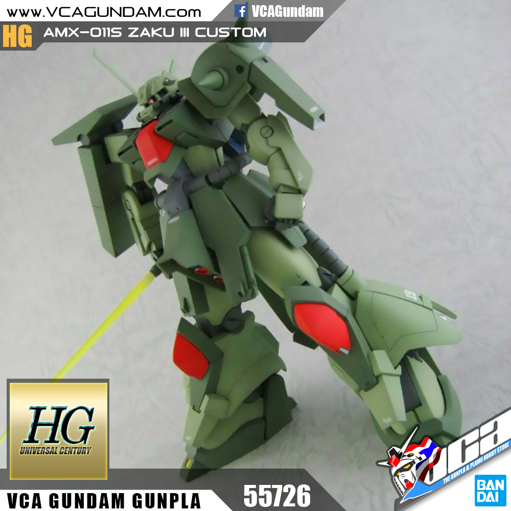 HG AMX-011S ZAKU III CUSTOM ซาคุ 3 คัสตอม