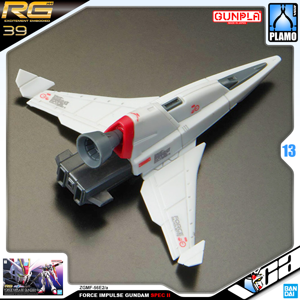 Bandai Gunpla Real Grade RG Force Impulse Gundam Spec II Model Action Toy Kit VCA Gundam Thailand