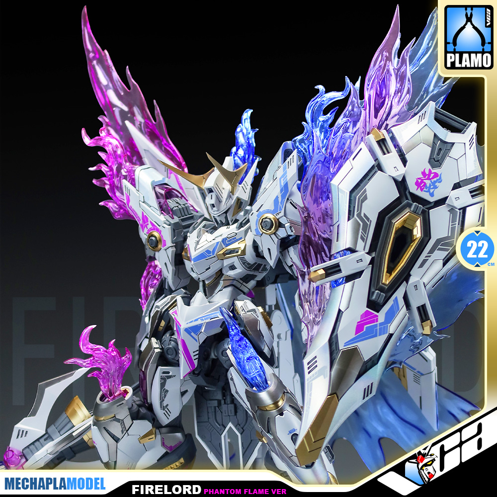 SNAA YR-04 Firelord Ver. Phantom Flame 焱皇 Ver.幻炎之魂 Master Grade MG 1/100 Plastic Model Action Figure Toy Master Grade MG Kit VCA Gundam Mecha Thailand