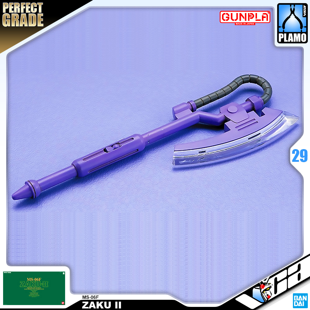 ⭐️ BANDAI GUNPLA PERFECT GRADE PG 1/60 MS-06F ZAKU II ประกอบ หุ่นยนต์ โมเดล กันดั้ม กันพลา ของเล่น VCA GUNDAM