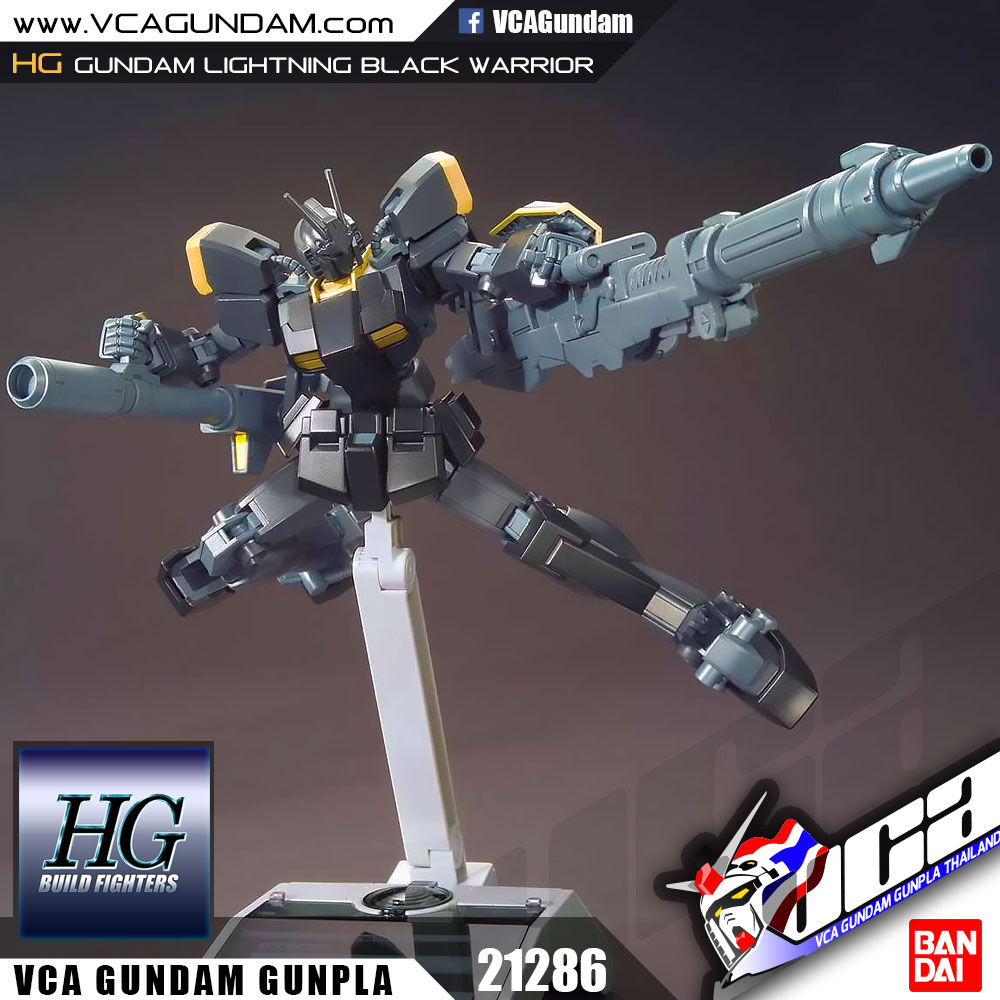 HG GUNDAM LIGHTNING BLACK WARRIOR กันดั้ม ไลท์นิ่ง แบล็ค วอร์ริเออร์