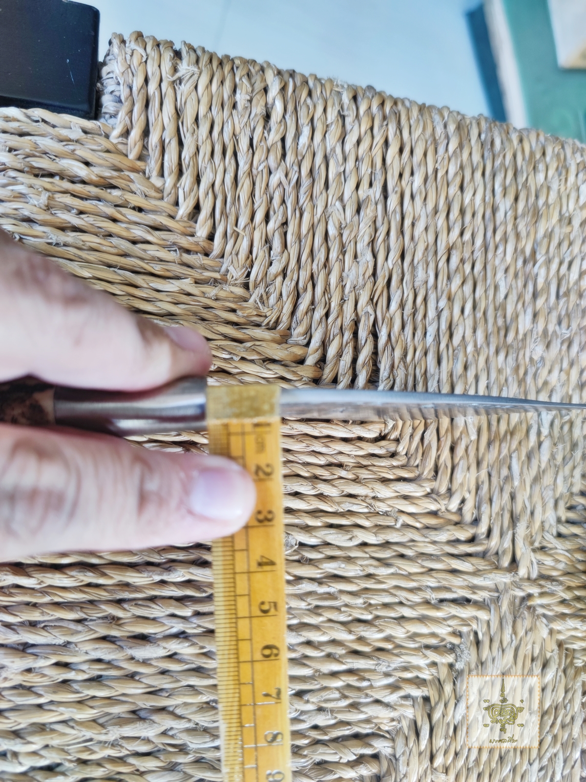 มีดเหน็บเล็ก เขากวาง ฝักไม้ปุ่ม