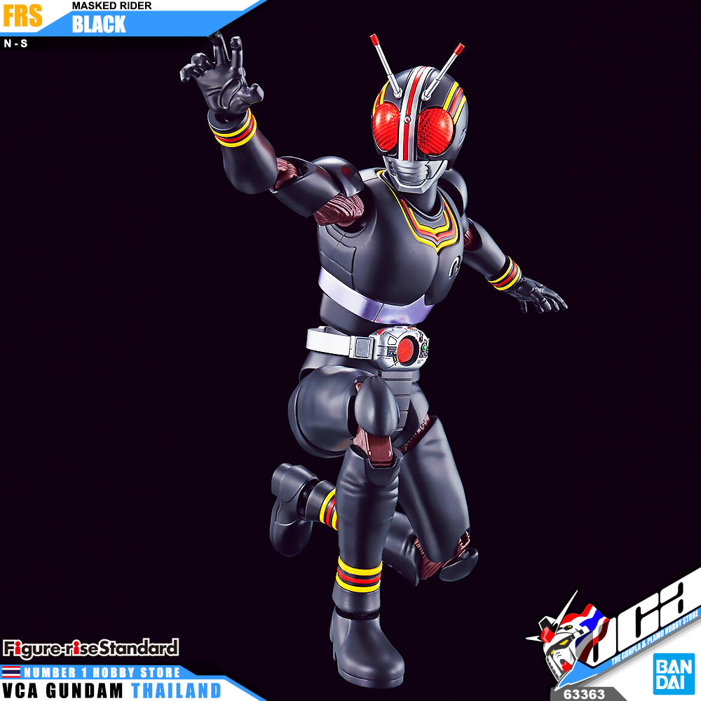 ⭐️ BANDAI FIGURE-RISE STANDARD MASKED RIDER BLACK FIGURE RISE มาสค์ไรเดอร์บิลด์ พลาสติก โมเดล ของเล่น VCA GUNDAM