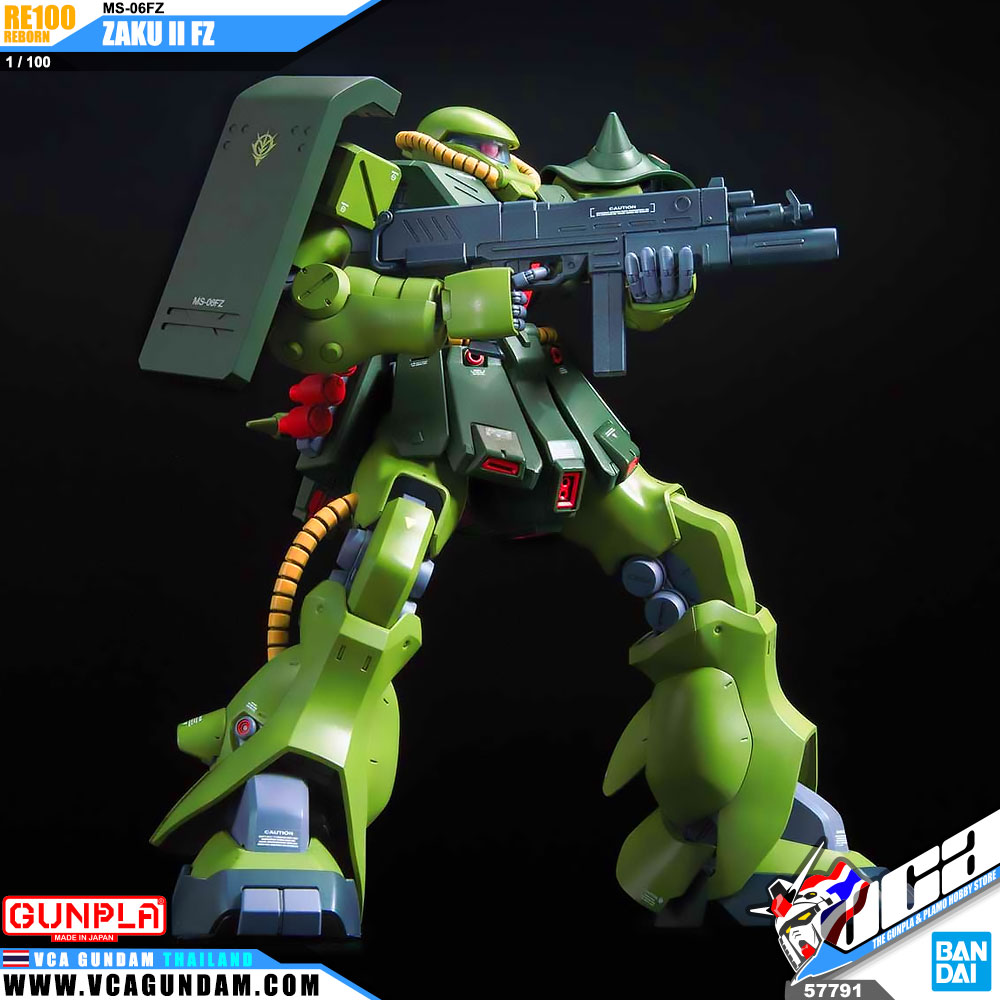 RE100 1/100 MS-06FZ ZAKU II FZ ซาคุ 2 FZ