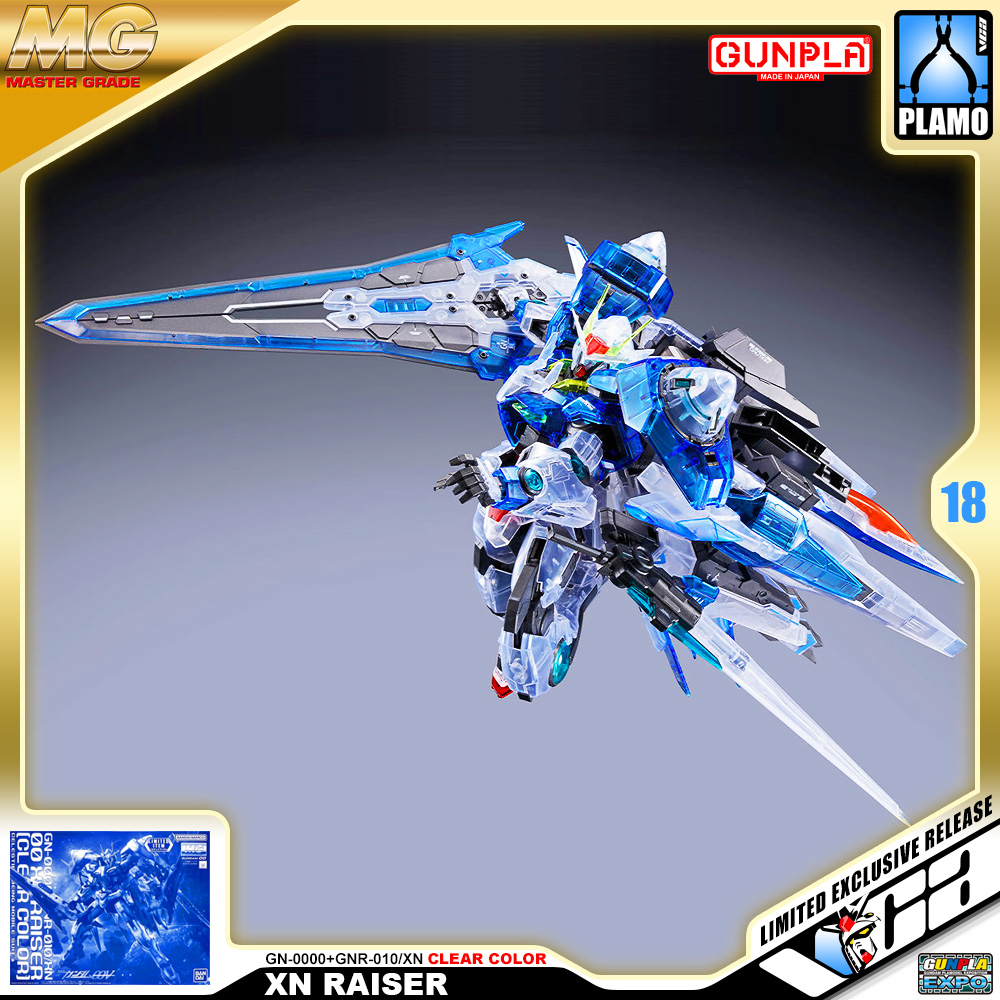 MG GN-0000+GNR-010/XN 00 XN RAISER CLEAR COLOR