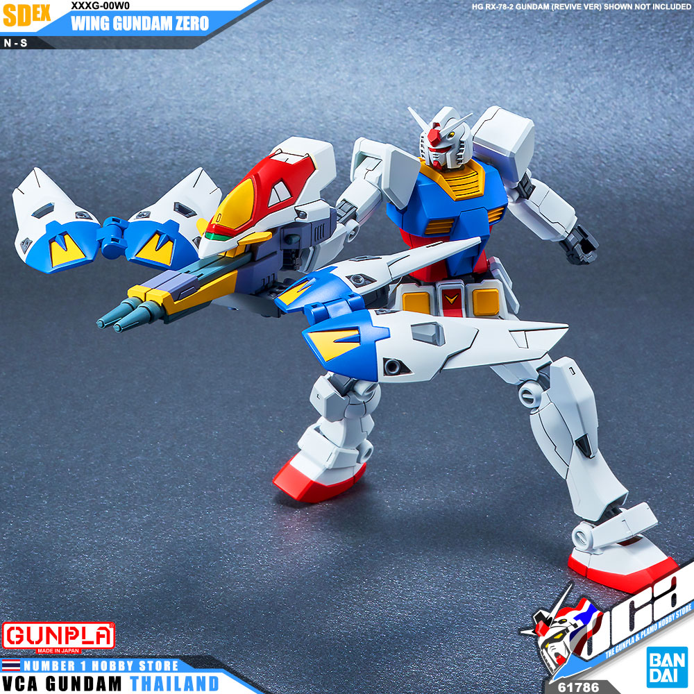 BANDAI GUNPLA SD EX-STANDARD SDEX WING GUNDAM ZERO โมเดล กันดั้ม กันพลา VCA GUNDAM