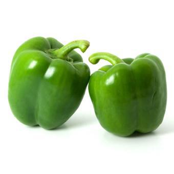 เมล็ดพันธุ์พริกหวานแคลิฟอร์เนียสีเขียว Green Sweet Pepper 20-25 เมล็ด