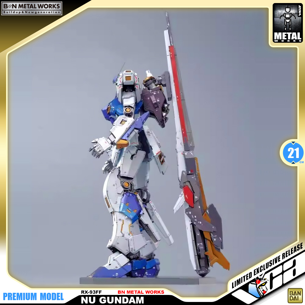 Bandai Namco BN Metal Works RX-93FF Nu Gundam (Fukuoka) Model Toy Kit VCA Thailand