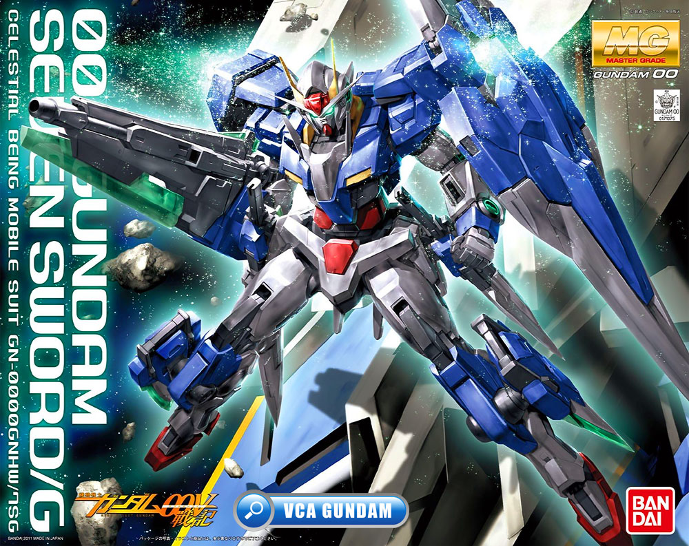 Bandai Master Grade MG 00 GUNDAM SEVEN SWORD กันดั้ม เอ็กเซีย อิกนิชั่น โหมด
