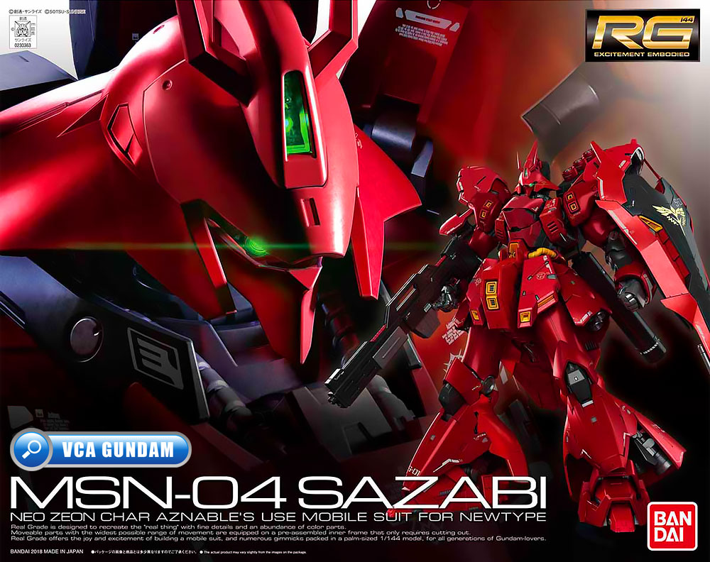 RG MSN-04 SAZABI ซาซาบิ