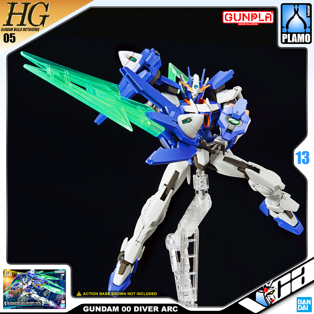 Bandai Gunpla High Grade Build Metaverse HG Gundam 00 Diver Arc Action Figure Model Toy Kit VCA Bangkok Thailand
