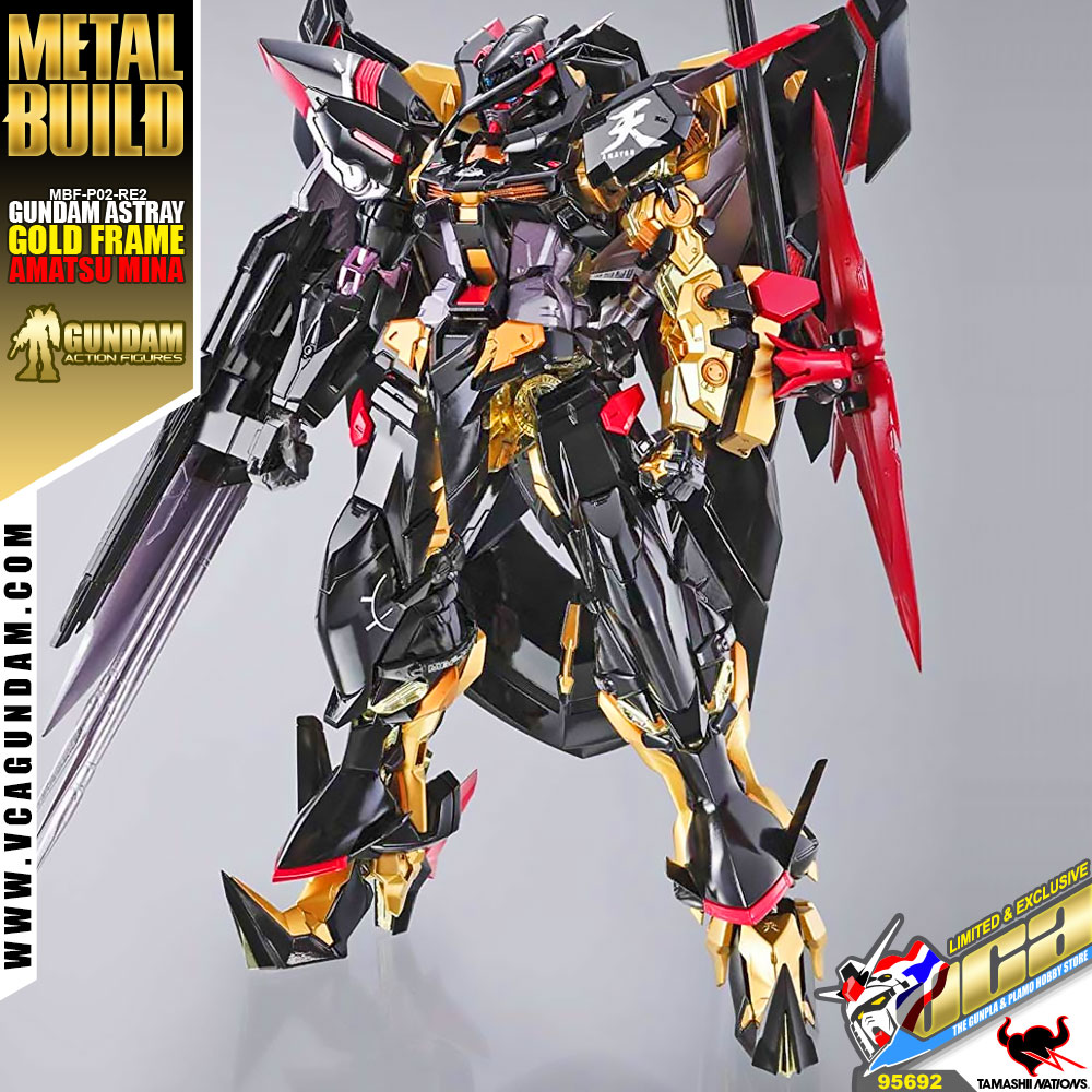 METAL BUILD GUNDAM ASTRAY GOLD FRAME AMATSU MINA