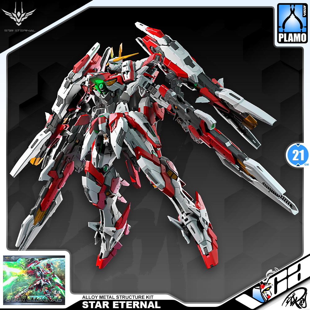 Iron Toys Metal Structured Mecha Plamo Star Eternal Metal Build Structure Action Figure Model Toy Kit VCA Gundam Thailand
