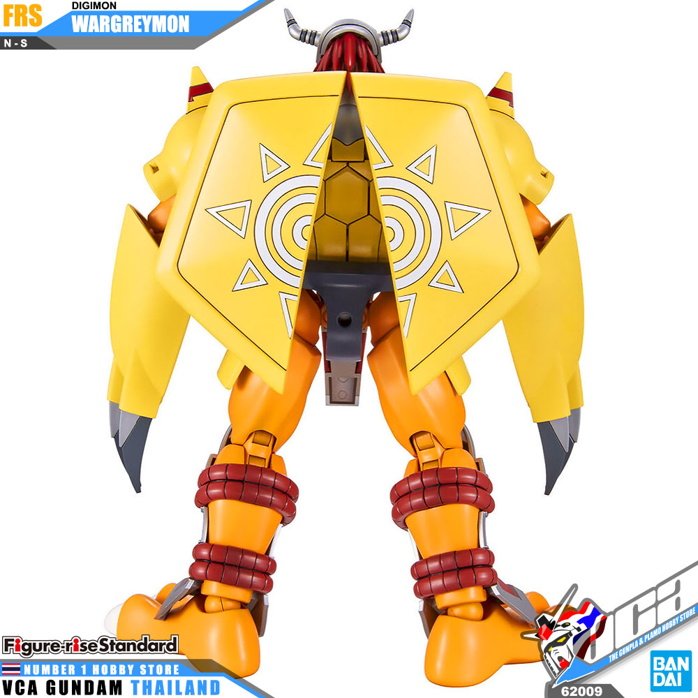 BANDAI FIGURE-RISE STANDARD WARGREYMON FIGURE RISE ดิจิมอน แอดเวนเจอร์ โมเดล VCA GUNDAM