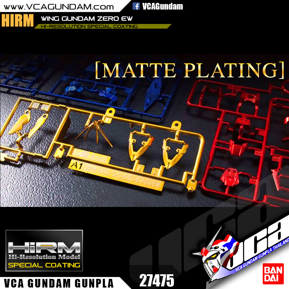 HIRM 1/100 WING GUNDAM ZERO CUSTOM (SPECIAL COATING) วิง กันดั้ม ซีโร่