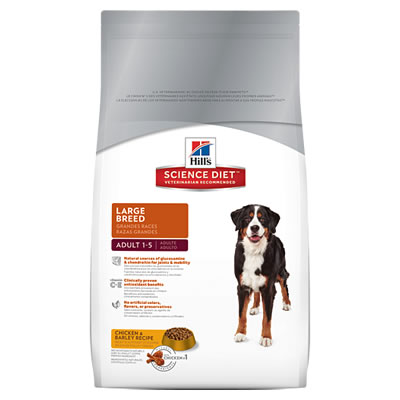 Hill's Science Diet Adult Large Breed อาหารสุนัขพันธุ์ใหญ่ อายุ 1-5 ปี
