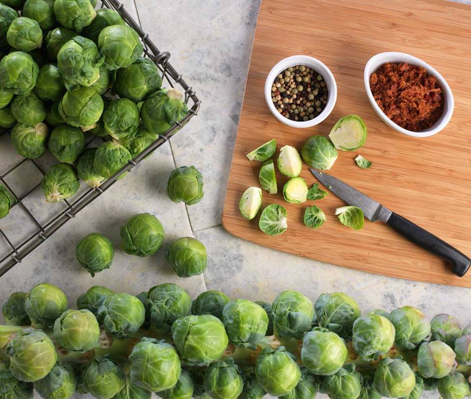 กะหล่ำดาว สีเขียว Green Brussels Sprout 100 เมล็ด