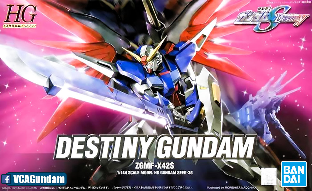 HG DESTINY GUNDAM เดสทินี กันดั้ม
