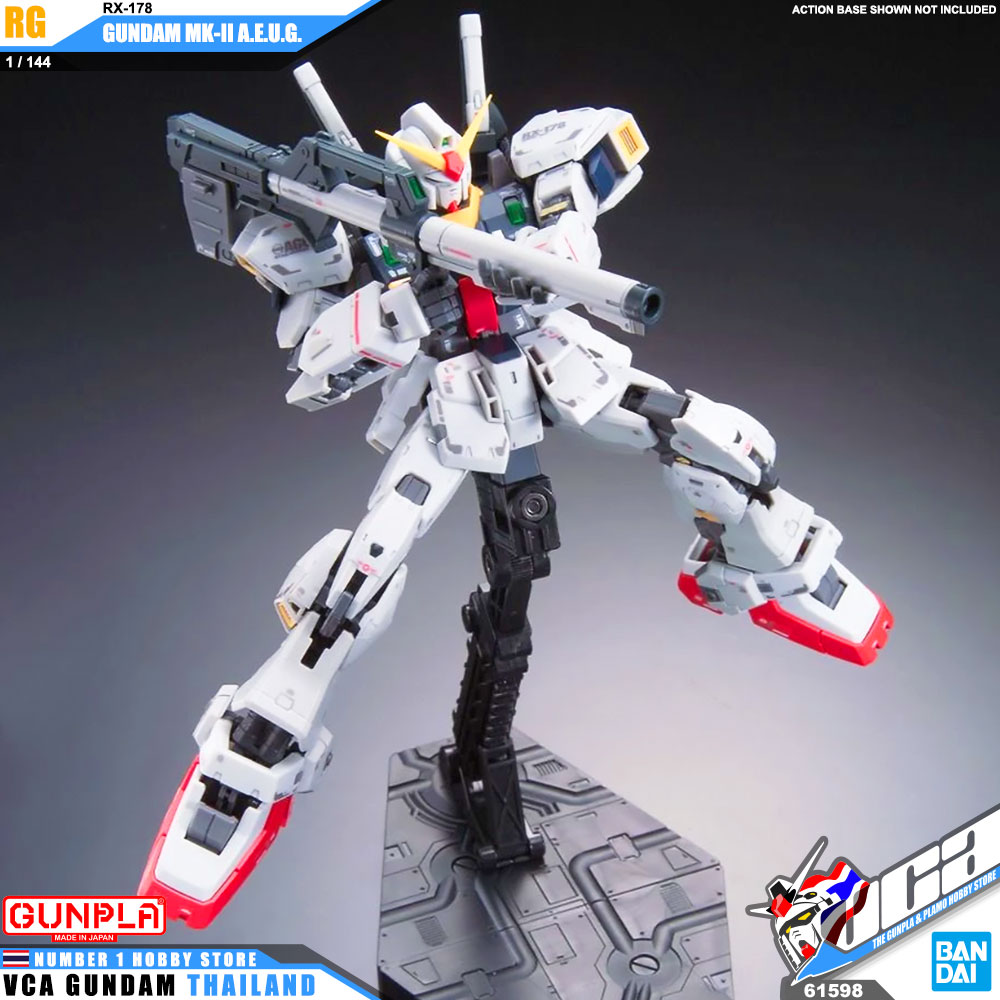 BANDAI GUNPLA REAL GRADE RG 1/144 GUNDAM MK-II AEUG A.E.U.G. โมเดล กันดั้ม กันพลา VCA GUNDAM