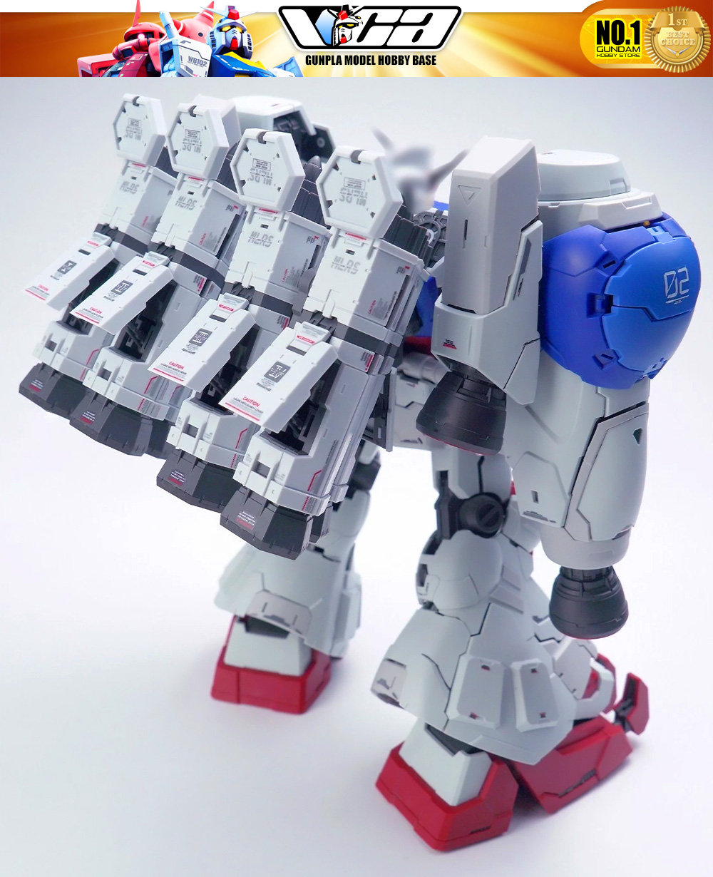 Solomon 所罗门模玩 RX-78GP02A Gundam Physalis MLRS Mechanical Clear Full Package Master Grade MG Action Figure Model Toy Kit VCA Thailand