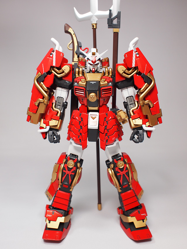 Painted Build : MG SHIN MUSHA GUNDAM by Choco