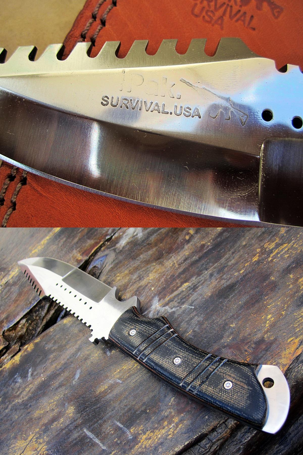 มีดเหล็ก D2 CFK USA.