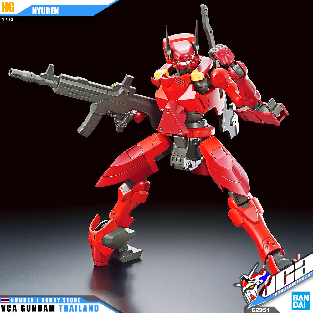BANDAI KYOUKAI SENKI HIGH GRADE HG 1/72 NYUREN โมเดล นักสู้เขตแดน VCA GUNDAM