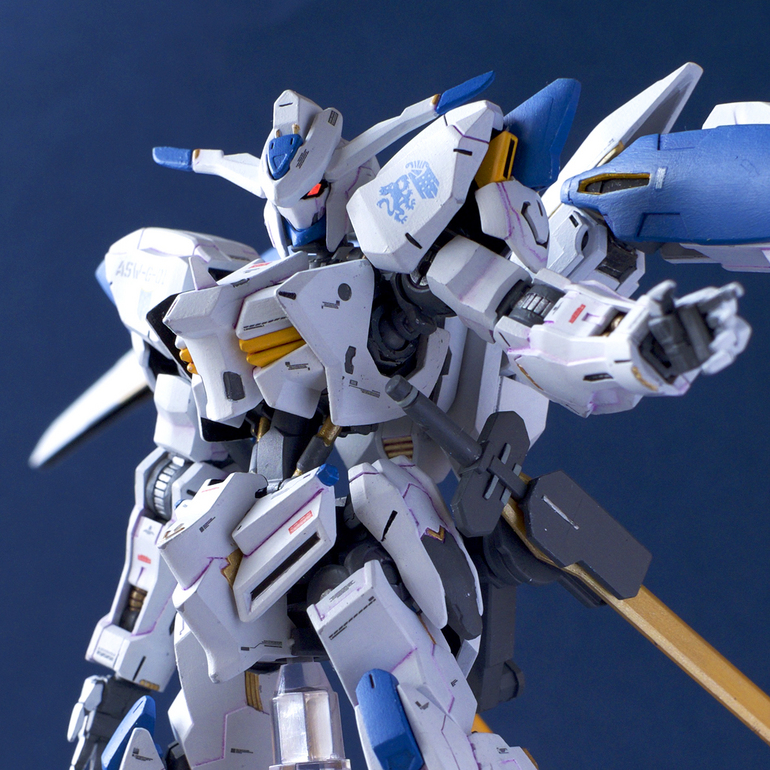Painted Build : HG GUNDAM BAEL by ITTA