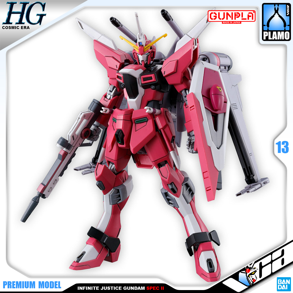 Bandai Gunpla High Grade HG Infinite Justice Gundam Spec II Plastic Model Action Toy Kit VCA Thailand