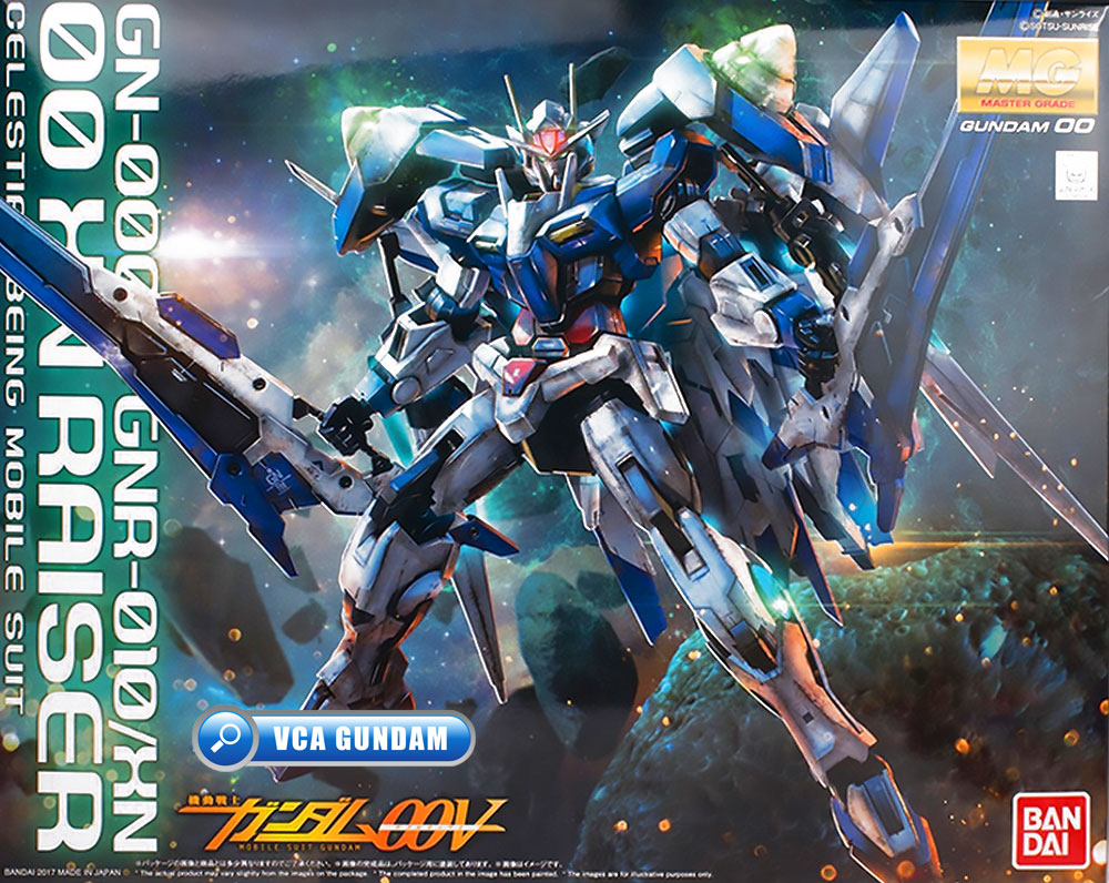 Premium Bandai Gunpla Master Grade MG 00 XN RAISER 00 XN ไรเซอร์