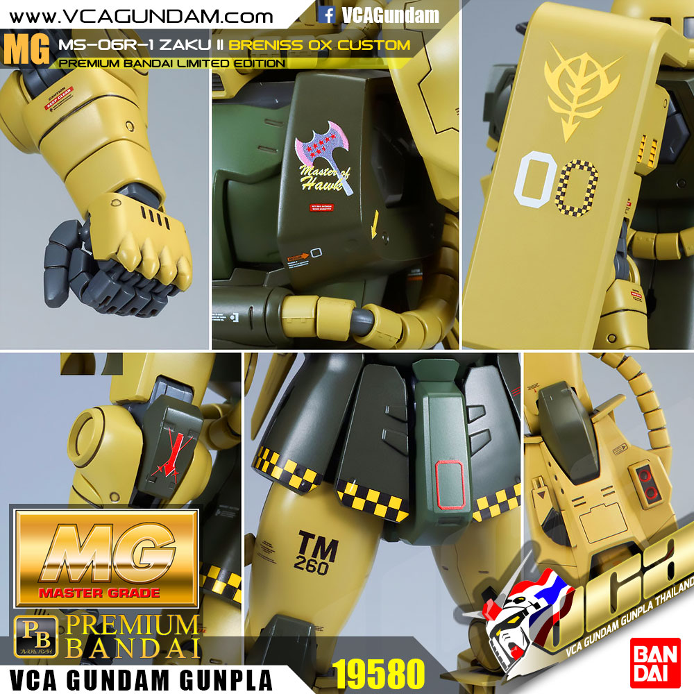 MG MS-06R-1 ZAKU II BRENISS OX'S CUSTOM ซาคุ 2